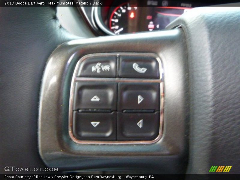 Maximum Steel Metallic / Black 2013 Dodge Dart Aero