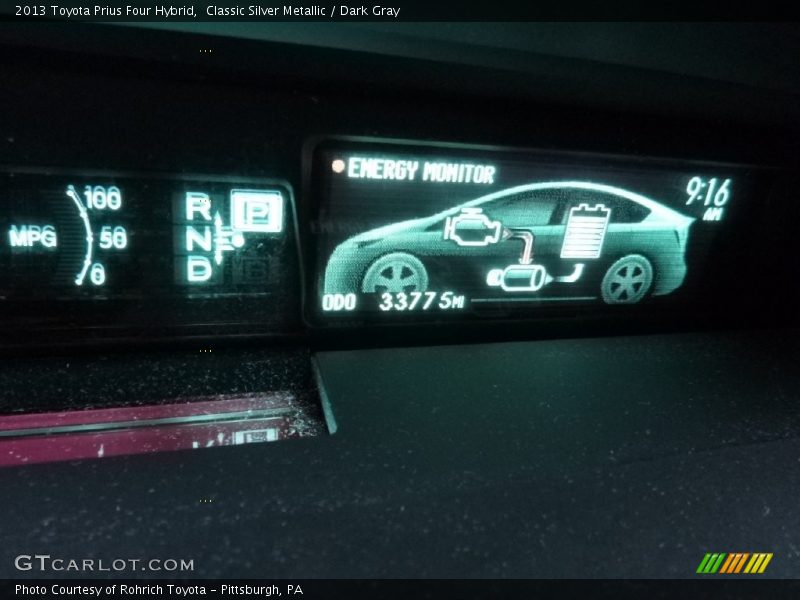 Classic Silver Metallic / Dark Gray 2013 Toyota Prius Four Hybrid