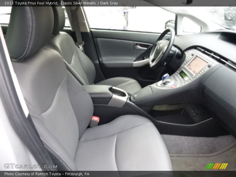 Classic Silver Metallic / Dark Gray 2013 Toyota Prius Four Hybrid