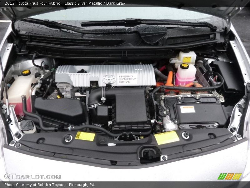 Classic Silver Metallic / Dark Gray 2013 Toyota Prius Four Hybrid