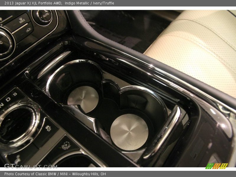 Indigo Metallic / Ivory/Truffle 2013 Jaguar XJ XJL Portfolio AWD