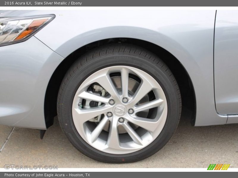 Slate Silver Metallic / Ebony 2016 Acura ILX