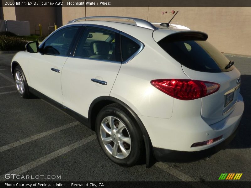 Moonlight White / Wheat 2010 Infiniti EX 35 Journey AWD