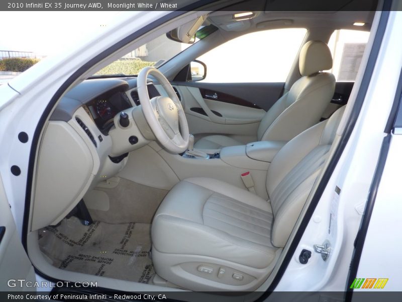 Moonlight White / Wheat 2010 Infiniti EX 35 Journey AWD