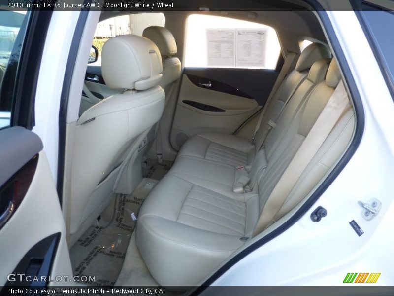 Moonlight White / Wheat 2010 Infiniti EX 35 Journey AWD