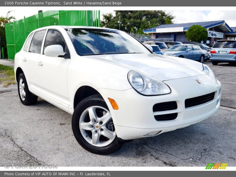 Sand White / Havanna/Sand Beige 2006 Porsche Cayenne Tiptronic