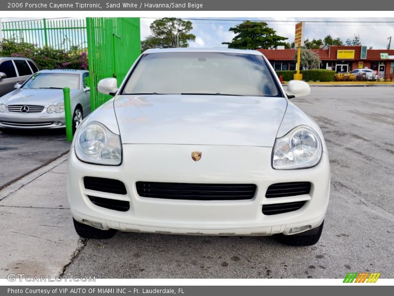 Sand White / Havanna/Sand Beige 2006 Porsche Cayenne Tiptronic