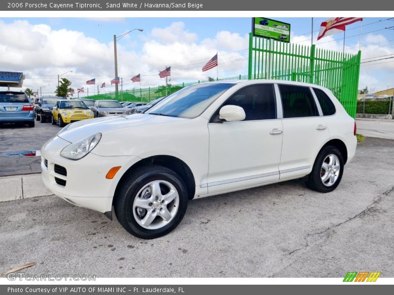 Sand White / Havanna/Sand Beige 2006 Porsche Cayenne Tiptronic