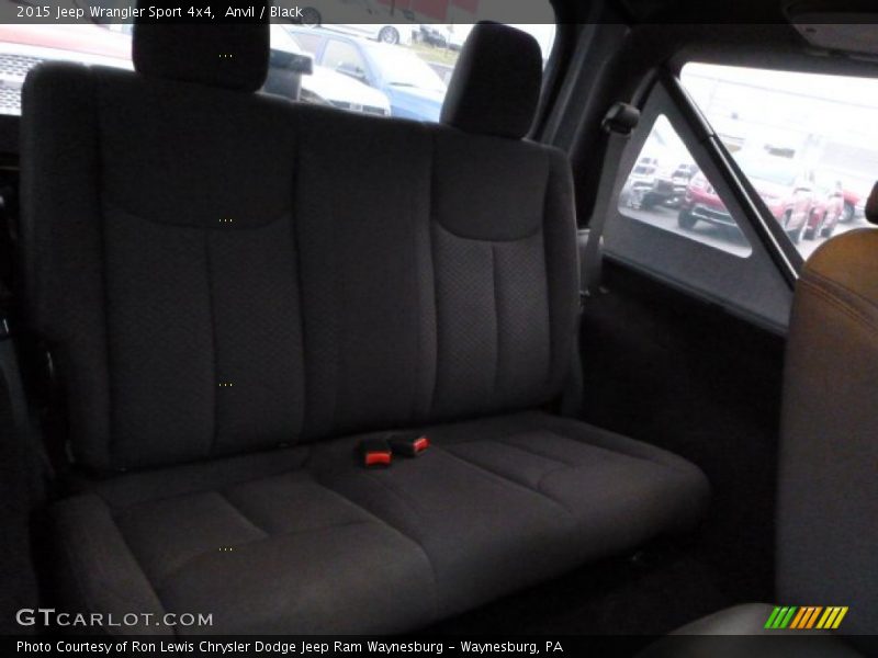 Anvil / Black 2015 Jeep Wrangler Sport 4x4