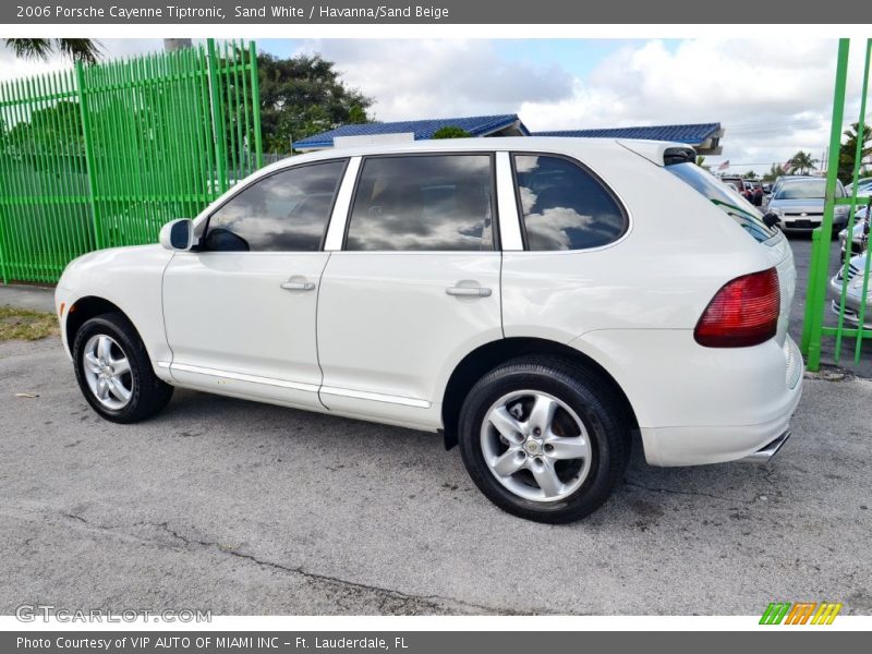 Sand White / Havanna/Sand Beige 2006 Porsche Cayenne Tiptronic