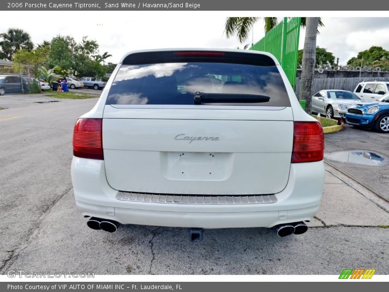 Sand White / Havanna/Sand Beige 2006 Porsche Cayenne Tiptronic