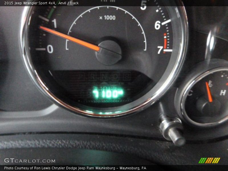 Anvil / Black 2015 Jeep Wrangler Sport 4x4