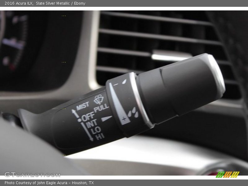Slate Silver Metallic / Ebony 2016 Acura ILX