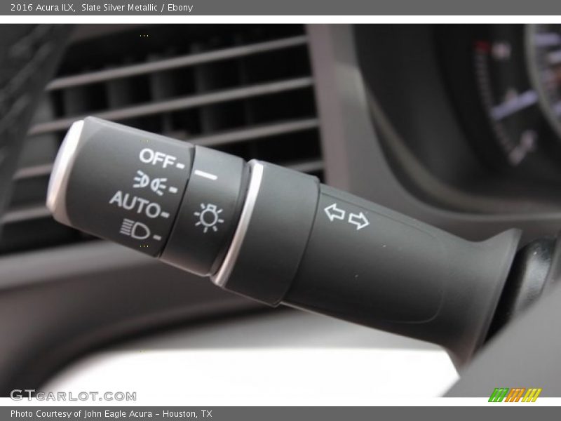 Slate Silver Metallic / Ebony 2016 Acura ILX