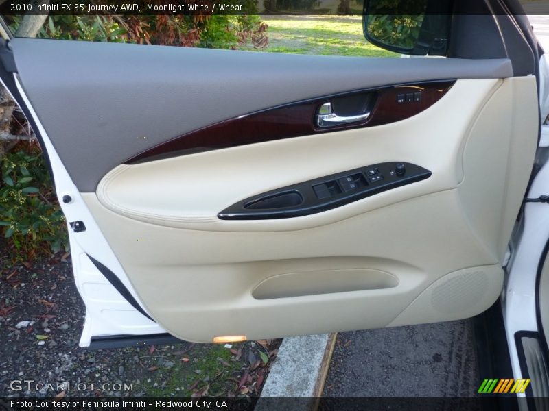 Moonlight White / Wheat 2010 Infiniti EX 35 Journey AWD