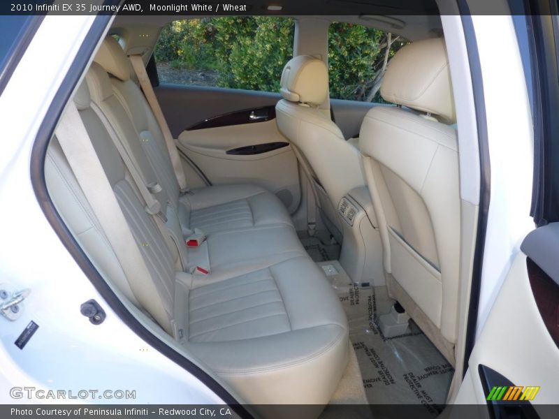 Moonlight White / Wheat 2010 Infiniti EX 35 Journey AWD