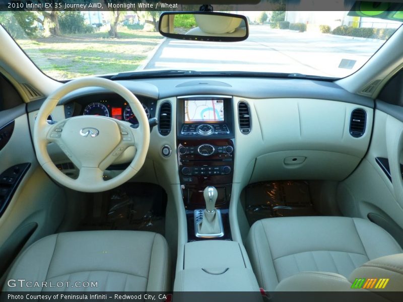 Moonlight White / Wheat 2010 Infiniti EX 35 Journey AWD