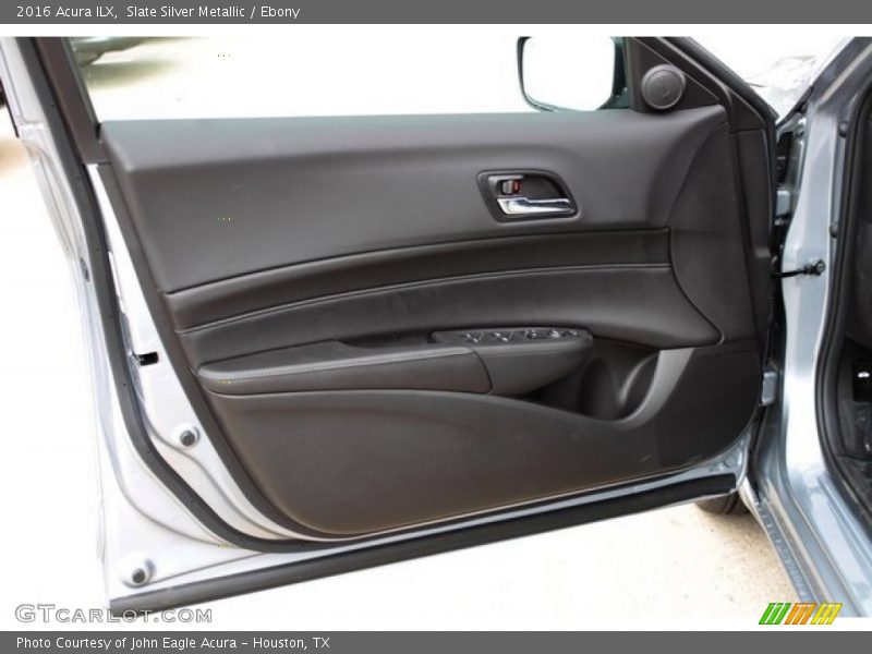 Slate Silver Metallic / Ebony 2016 Acura ILX