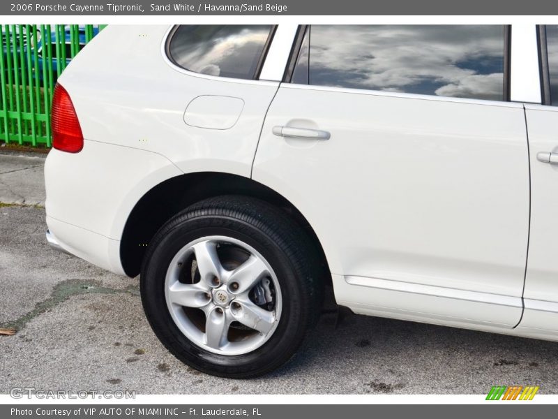 Sand White / Havanna/Sand Beige 2006 Porsche Cayenne Tiptronic