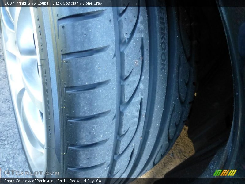 Black Obsidian / Stone Gray 2007 Infiniti G 35 Coupe