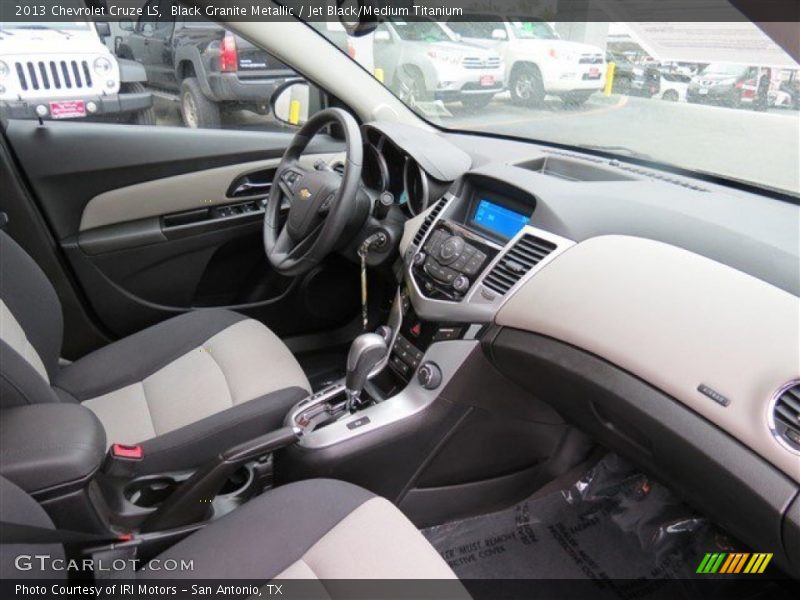 Black Granite Metallic / Jet Black/Medium Titanium 2013 Chevrolet Cruze LS