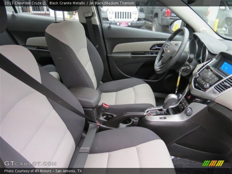 Black Granite Metallic / Jet Black/Medium Titanium 2013 Chevrolet Cruze LS