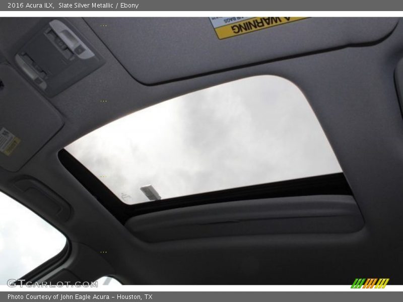 Slate Silver Metallic / Ebony 2016 Acura ILX