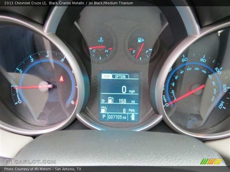 Black Granite Metallic / Jet Black/Medium Titanium 2013 Chevrolet Cruze LS