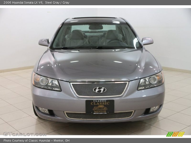 Steel Gray / Gray 2006 Hyundai Sonata LX V6