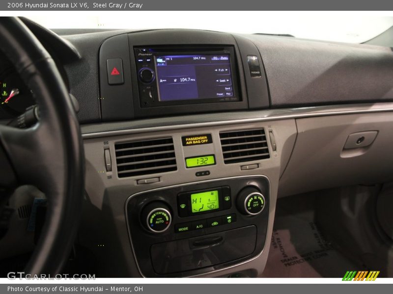 Steel Gray / Gray 2006 Hyundai Sonata LX V6