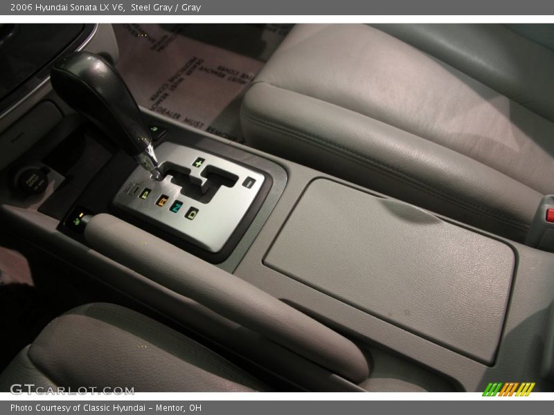 Steel Gray / Gray 2006 Hyundai Sonata LX V6