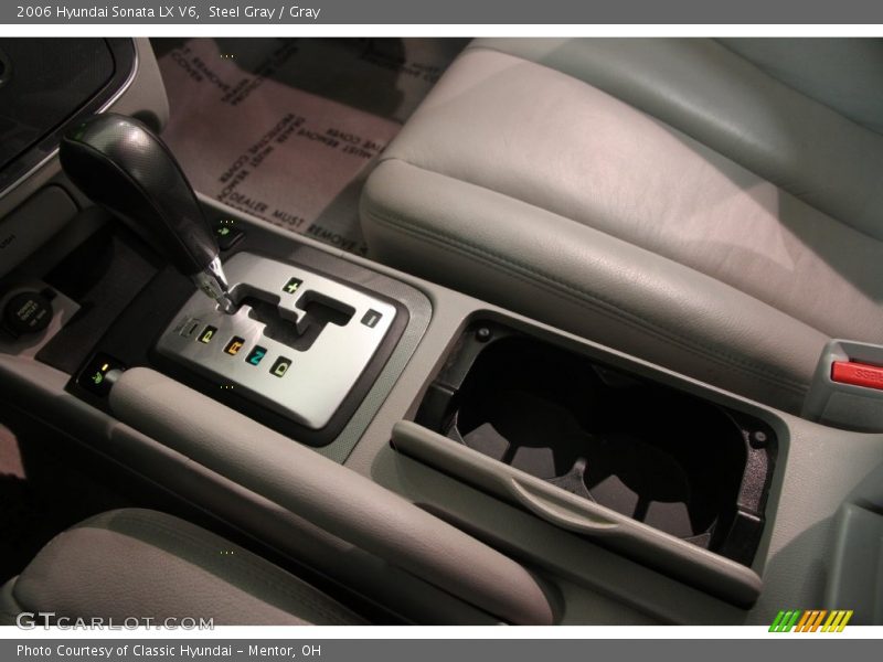 Steel Gray / Gray 2006 Hyundai Sonata LX V6