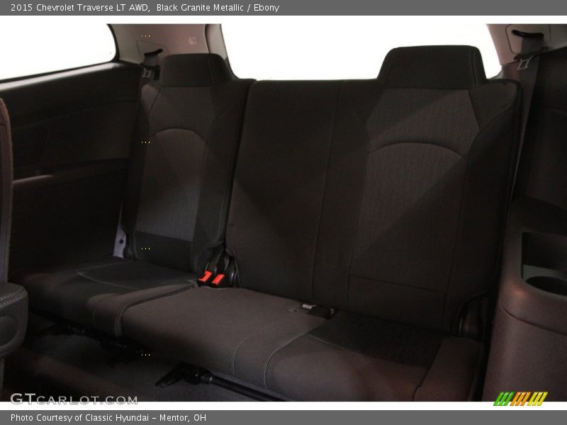 Black Granite Metallic / Ebony 2015 Chevrolet Traverse LT AWD