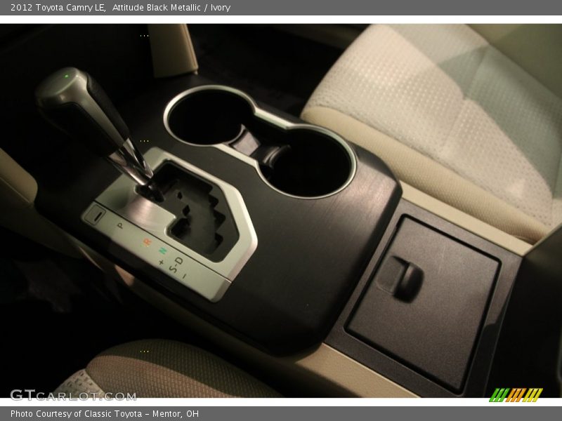 Attitude Black Metallic / Ivory 2012 Toyota Camry LE