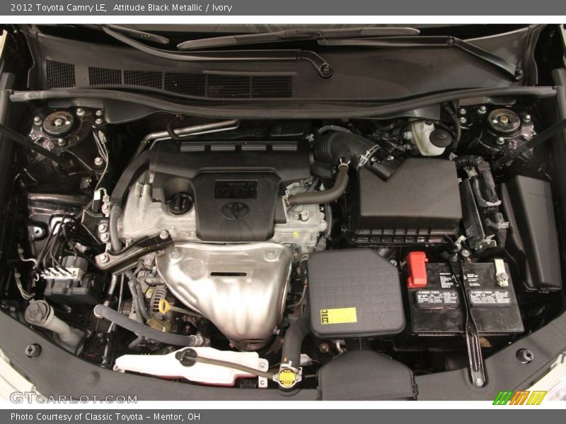 Attitude Black Metallic / Ivory 2012 Toyota Camry LE