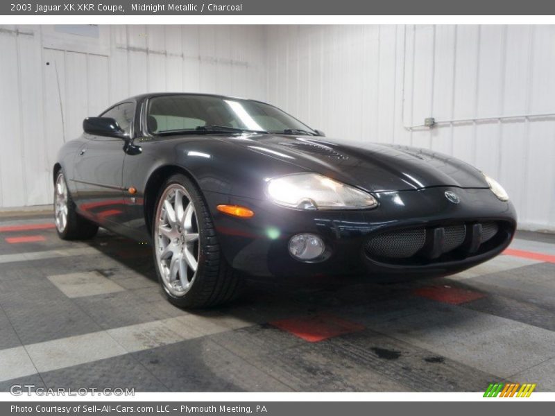 Midnight Metallic / Charcoal 2003 Jaguar XK XKR Coupe