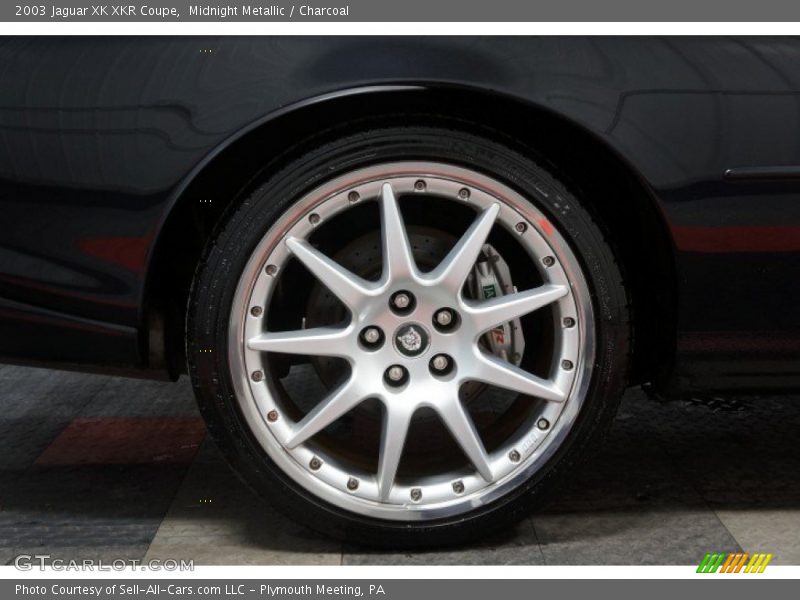 Midnight Metallic / Charcoal 2003 Jaguar XK XKR Coupe