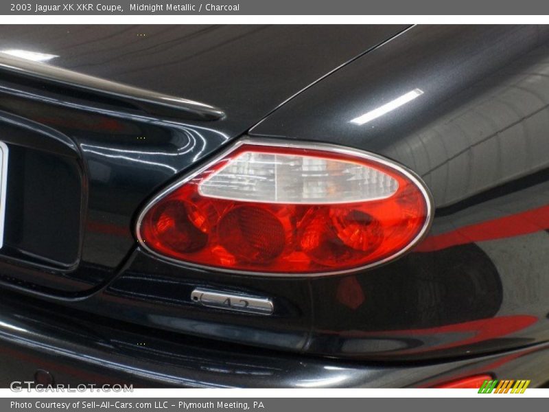 Midnight Metallic / Charcoal 2003 Jaguar XK XKR Coupe