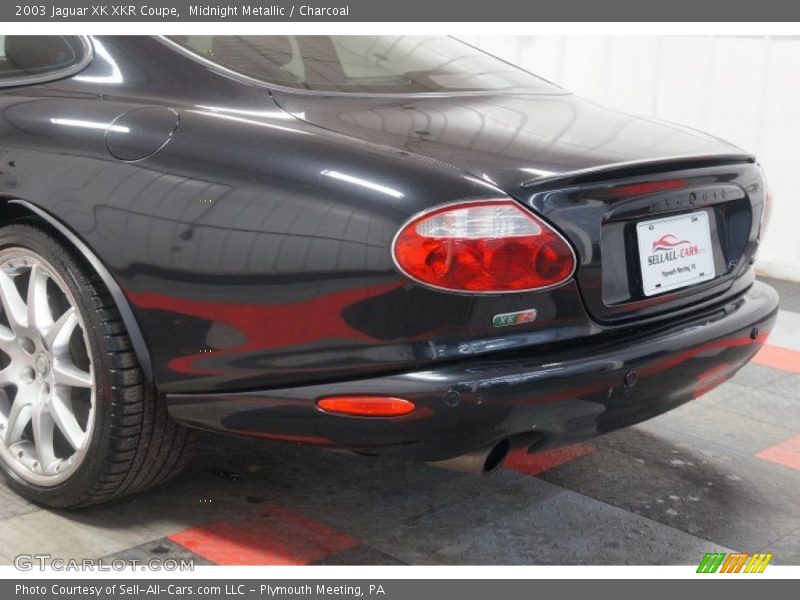 Midnight Metallic / Charcoal 2003 Jaguar XK XKR Coupe