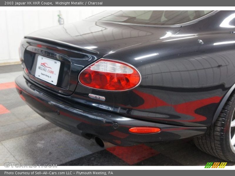 Midnight Metallic / Charcoal 2003 Jaguar XK XKR Coupe