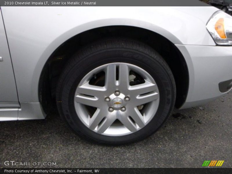 Silver Ice Metallic / Neutral 2010 Chevrolet Impala LT