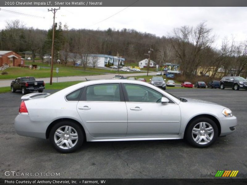 Silver Ice Metallic / Neutral 2010 Chevrolet Impala LT