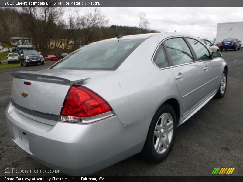 Silver Ice Metallic / Neutral 2010 Chevrolet Impala LT