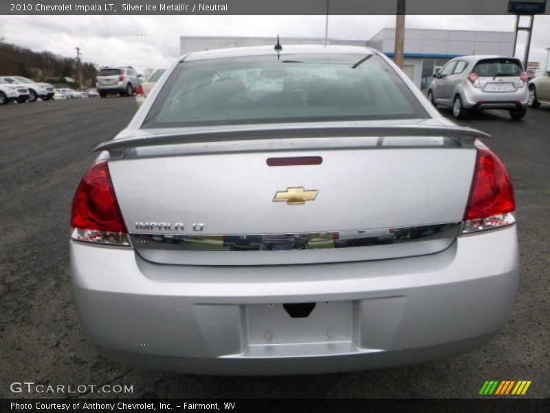 Silver Ice Metallic / Neutral 2010 Chevrolet Impala LT