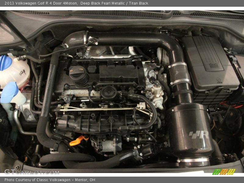 Deep Black Pearl Metallic / Titan Black 2013 Volkswagen Golf R 4 Door 4Motion