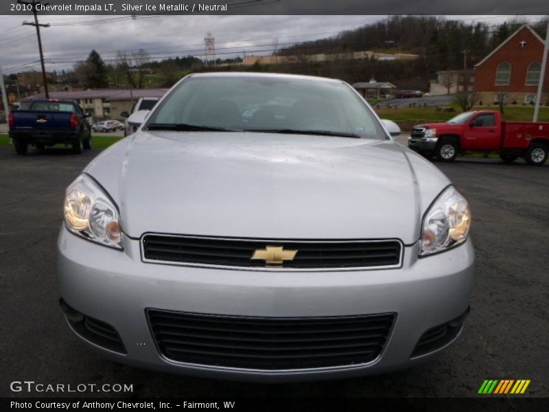 Silver Ice Metallic / Neutral 2010 Chevrolet Impala LT