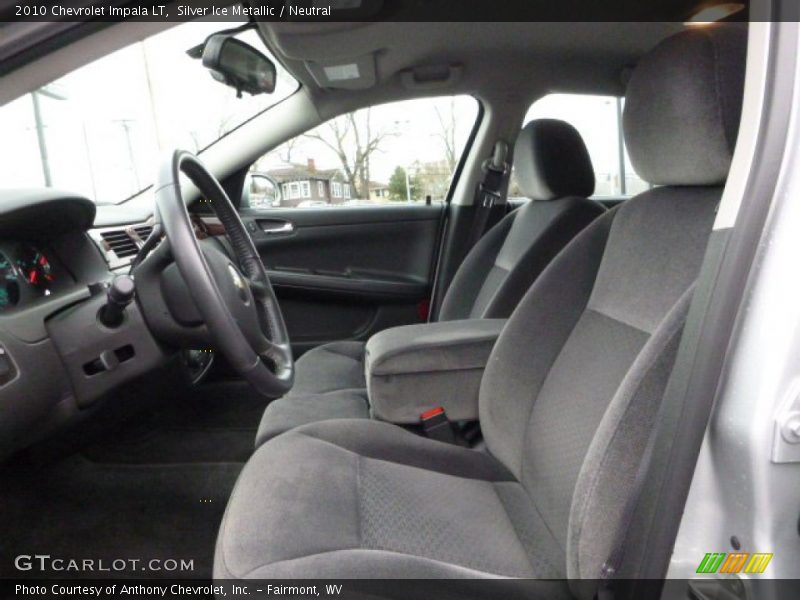 Silver Ice Metallic / Neutral 2010 Chevrolet Impala LT