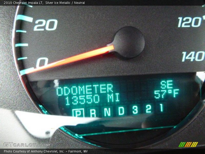 Silver Ice Metallic / Neutral 2010 Chevrolet Impala LT