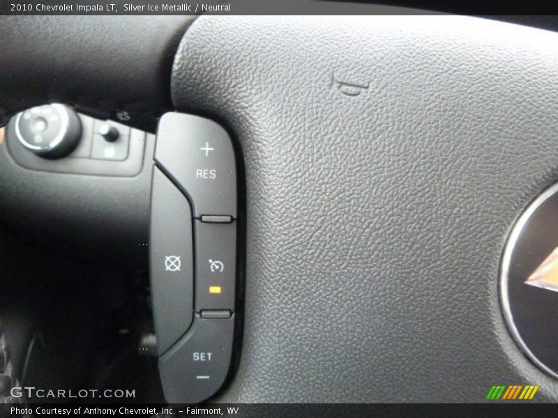 Silver Ice Metallic / Neutral 2010 Chevrolet Impala LT