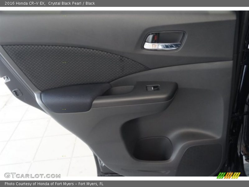 Crystal Black Pearl / Black 2016 Honda CR-V EX